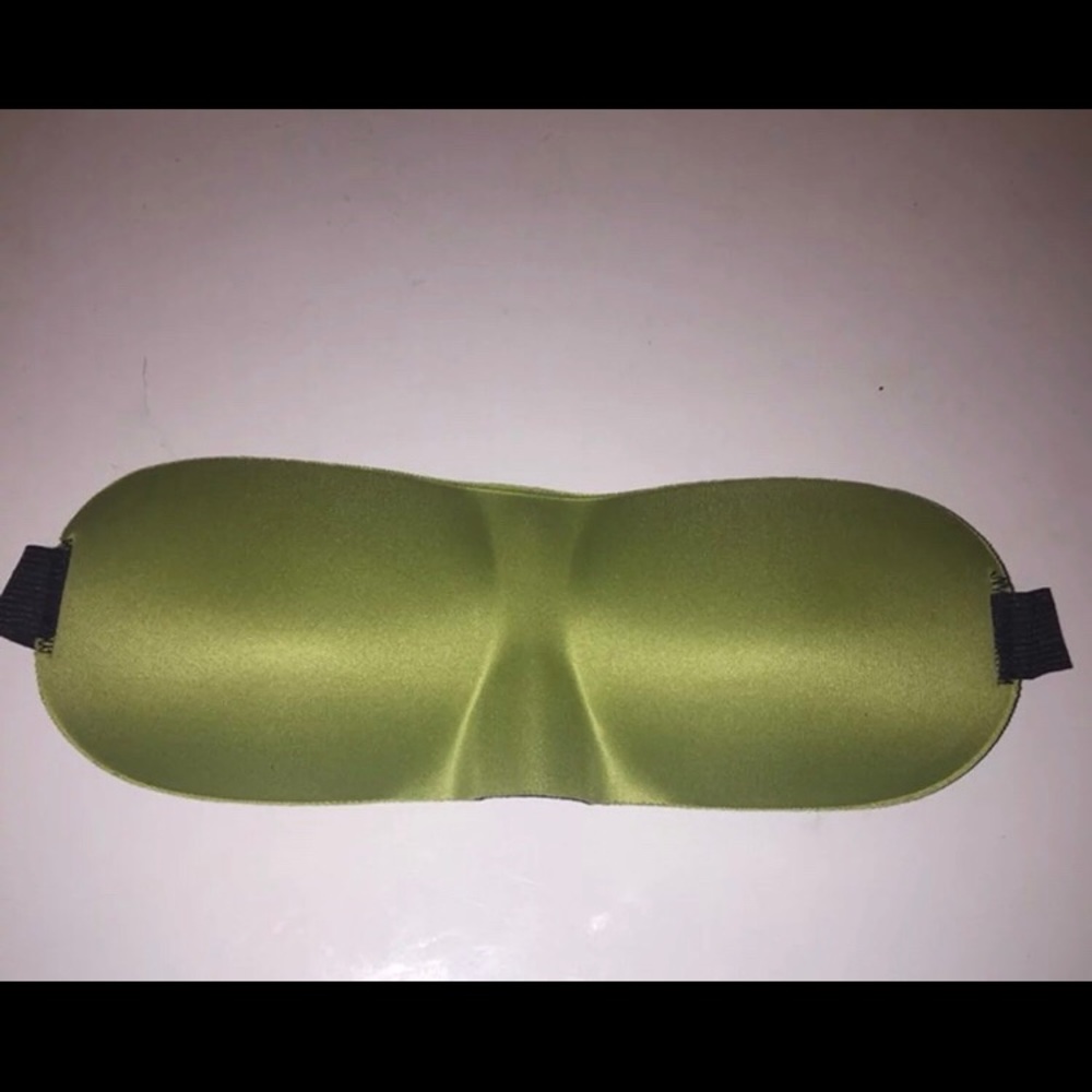 3D Travel Sleeping Eye Mask (Color: Sea Green)